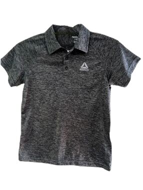 Reebok Charcoal Heather Polo - Boys